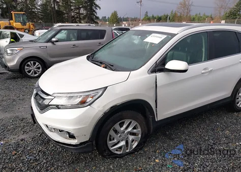 2015 Honda Cr-V Ex-L from USA, damaged, VIN 5J6RM4H7XFL096774